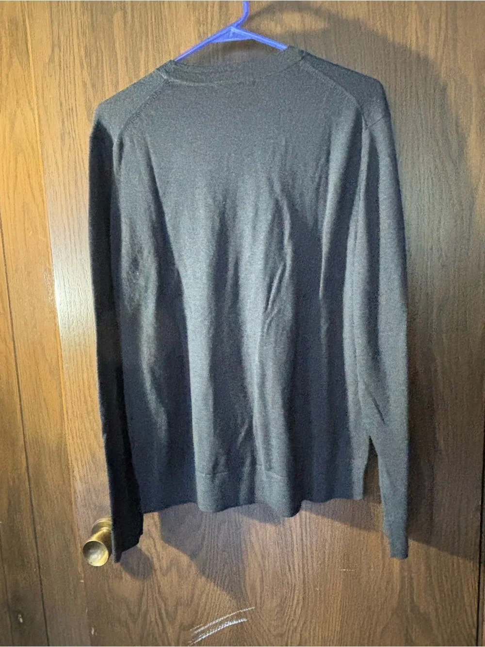 Banana Republic Merino Wool Gray Crewneck Sweater